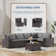 Dawes 12-Piece Outdoor Wicker Sectional Set With Cushions And Tempered Glass Table