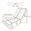 Canapé simple inclinable Fauteuil japonais Tatami-1951998266