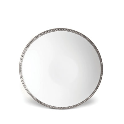 Soie Tressee Platinum Soup Plate