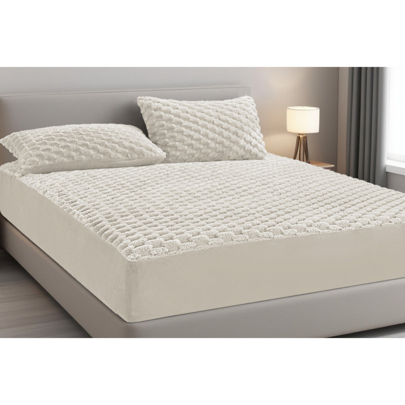 Fitted Sheet, Cream
