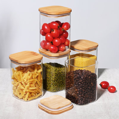 Glass Jar - Set of 4