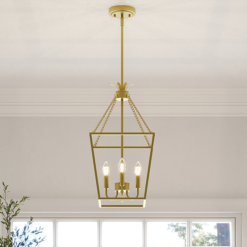 Lustre géométrique à 4 lumières Hafer