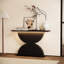 Console de 47 po en bois à texture martelée 47 po avec DEL, parfaite pour un décor de salon contemporain, une utilisation multi-scène, une installation rapide et des outils