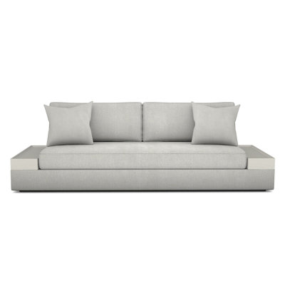 Embrace Wood Tray Arm Sofa