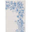 Tapis floral gris / bleu en laine / coton touffeté à la main Chelsea-88088817