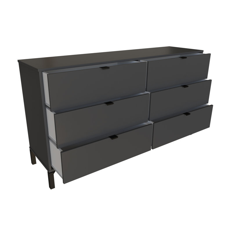 Commode 6 tiroirs Namon