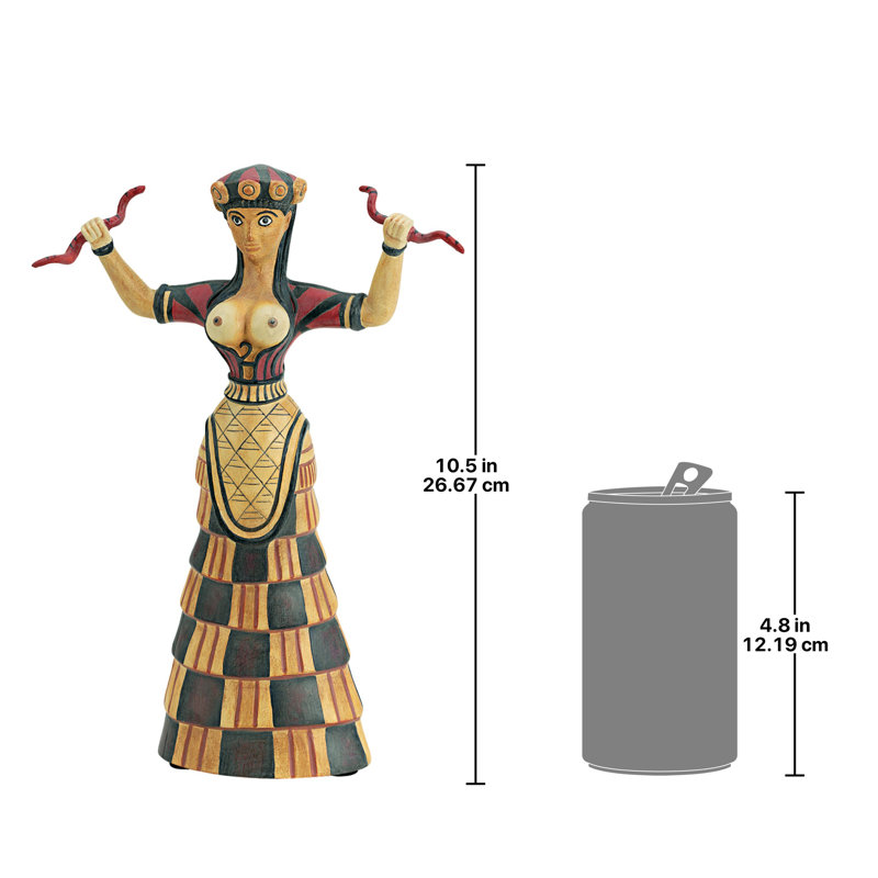 Figurine serpent cretan Goddess
