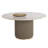 CATALDI DINING TABLE - 59" - Taupe