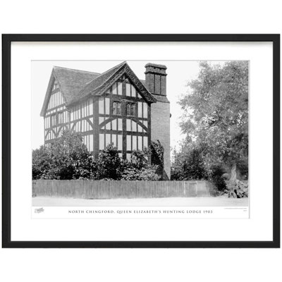 North Chingford, Queen Elizabeth's Hunting Lodge 1903 by Francis Frith - Single Picture Frame Print