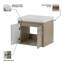 Ensemble de meuble-lavabo simple mural 24,5 "