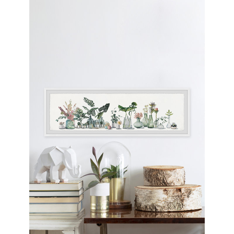 Ornamental Jungle by Parvez Taj - Single Picture Frame Painting, 38cm H x 114cm W