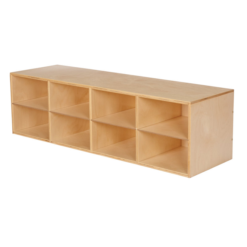 Casier de rangement 8 compartiments empilable