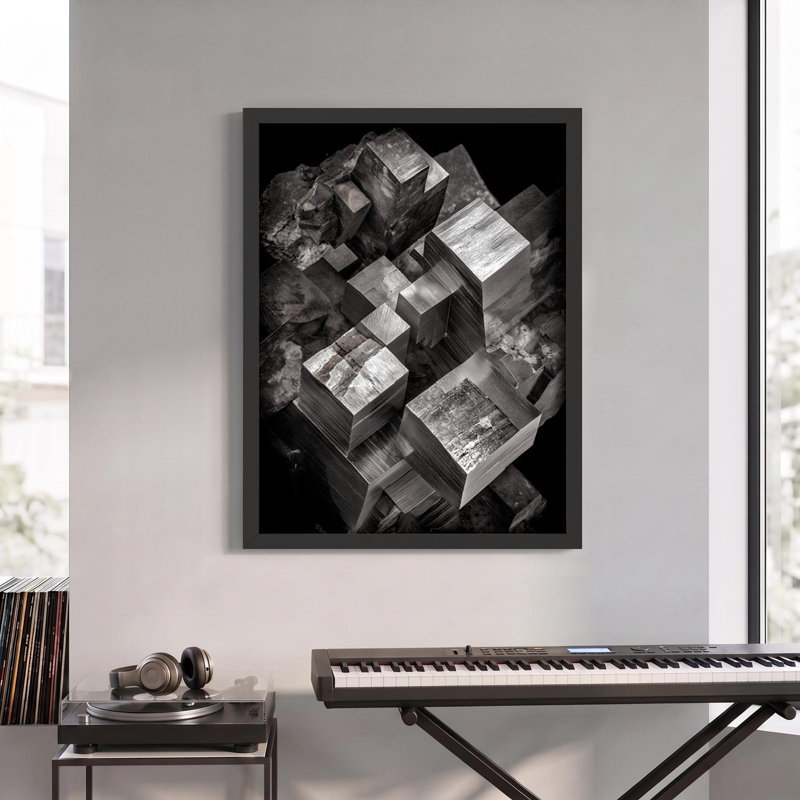 Pyrite Genesis, 30" H x 40" W