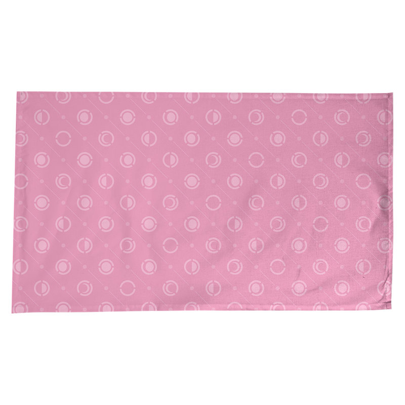 Nappe des phases de lune classiques, Rose / blanc / pêche