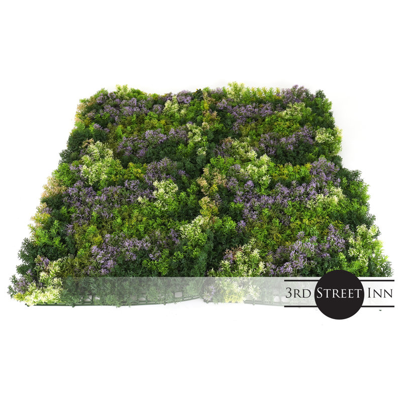 20" Green Artificial Moss Potted Plant