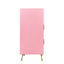 Table d'artisanat rose