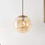 Luminaire suspendu sphérique 1 lumière Fika