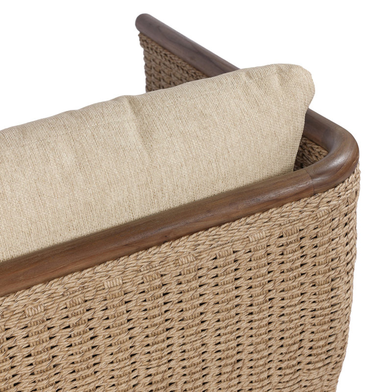 Elmira Outdoor Teak Swivel Lounge Chair