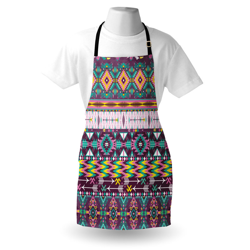 Geometric Bib Apron