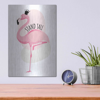 «Flamingo» par Ayse sur métal