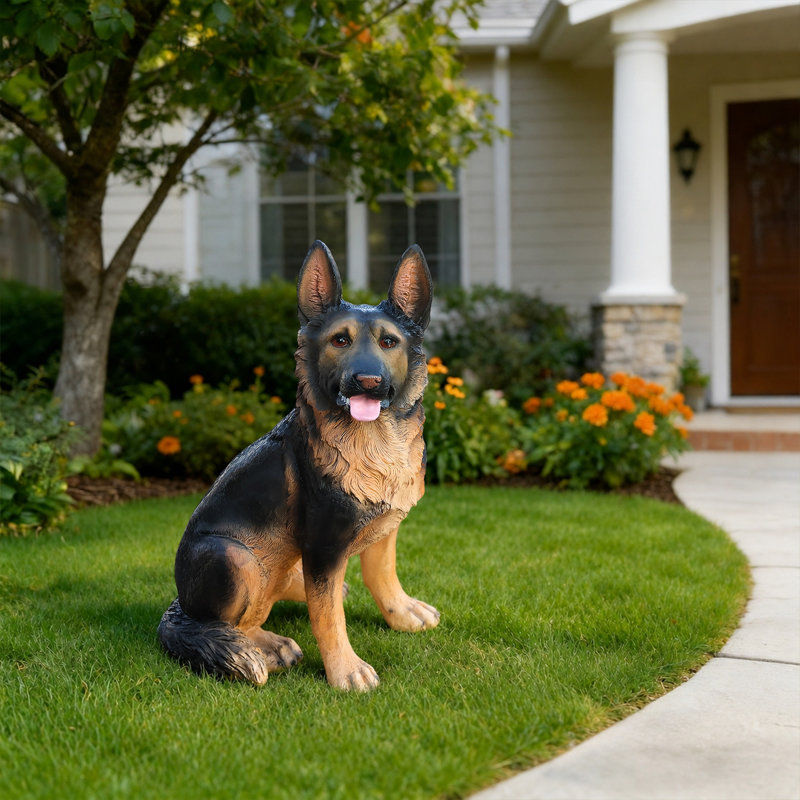Outdoor Dog Statue