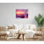 Sunset lighthouse by Art Studio 57cm H X 76cm W CrystalArt Material Acrylic Glass Effect, Frameless Panel Lightweight Ready to Hang