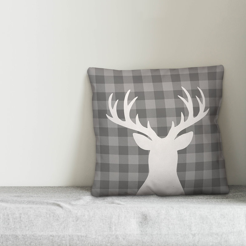 Plaid Pillow Cover, 20" x 20", Pillow Cover Only - Insert