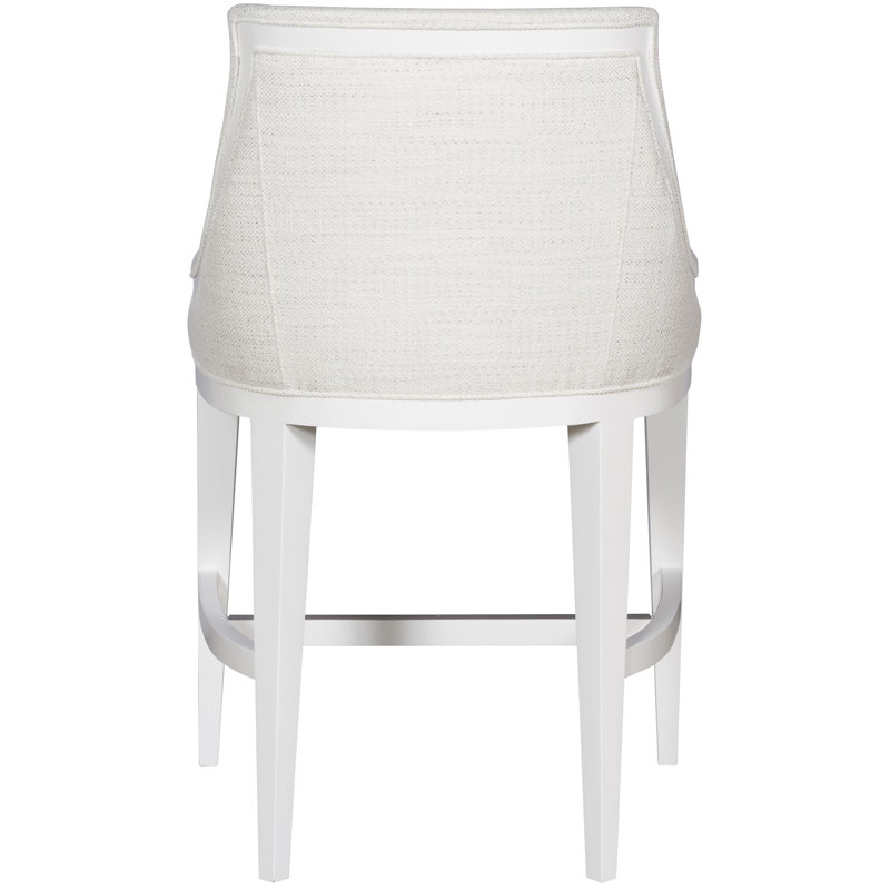 Cove Upholstered Stool with Solid Wood Frame, Counter Stool (24.5" Seat Height)