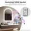 Arch Led Mirror with Blutooth