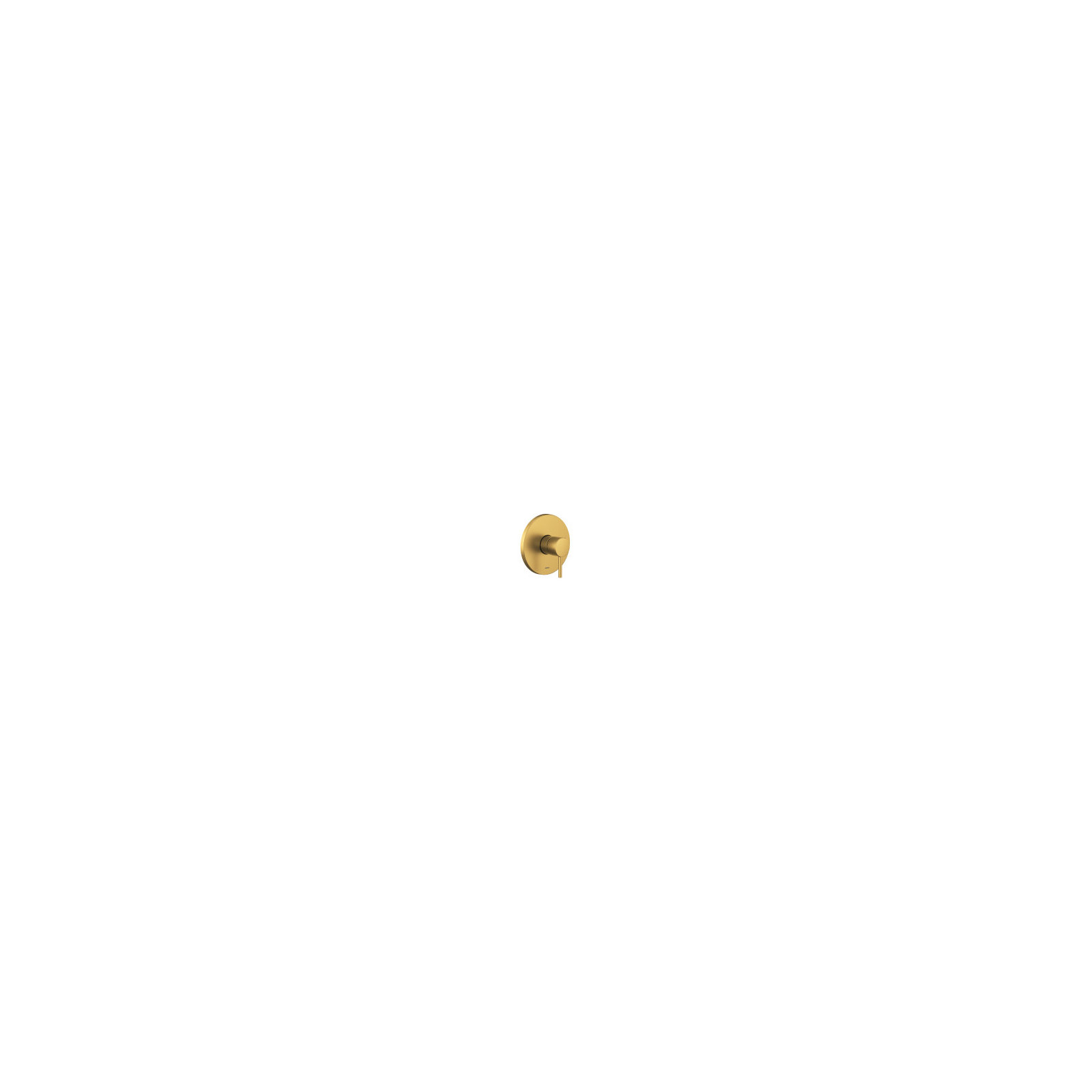 Align M-CORE 2-Series Shower Handle Trim, Valve Required, Brushed Gold
