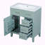 Meuble-lavabo simple avec plateau 30 po Sollie-698532931