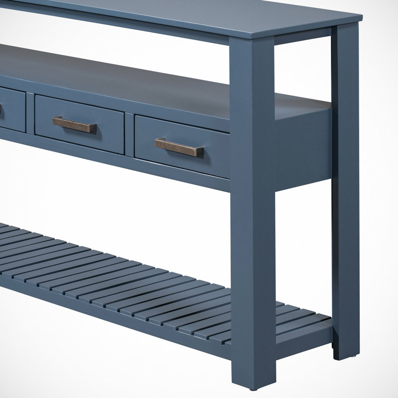 Chaplin 61.5'' Console Table, Blue