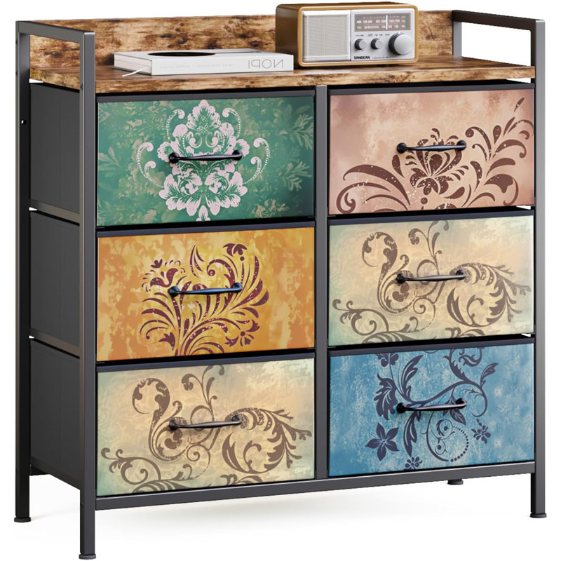 80cm W 6 - Drawer Chest of Drawers