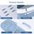 47" Portable Bathtub for Adults – Large Foldable Ice Bath Tub for Cold Plunge & Hot Spa, Freestanding Soaking Tub for Indoor/Outdoor, Athlete Recovery & Family Use