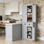 Armoire de rangement élégante avec tablettes réglables