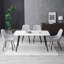 Buffet Bocar Slide, table de buffet, armoire de salle à manger avec pieds en fer-303004333