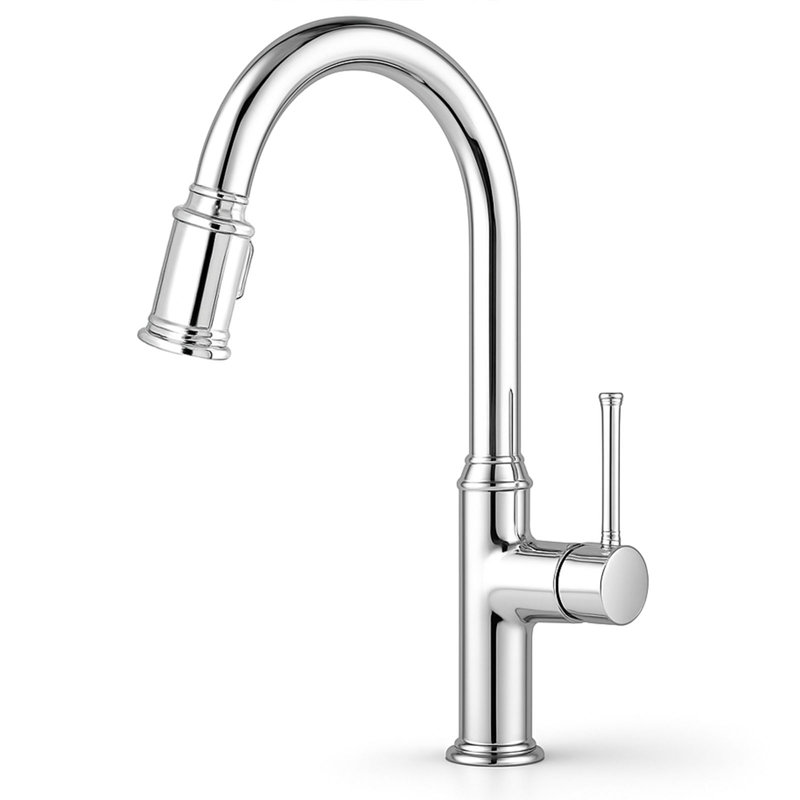 OAKLAND Pull Down Kitchen Faucet, Chrome