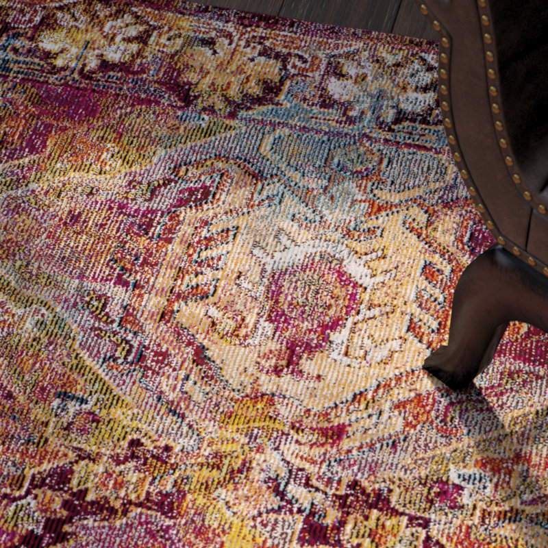 Lavine Crystal Performance Oriental Rug, Rectangle 4' x 6'