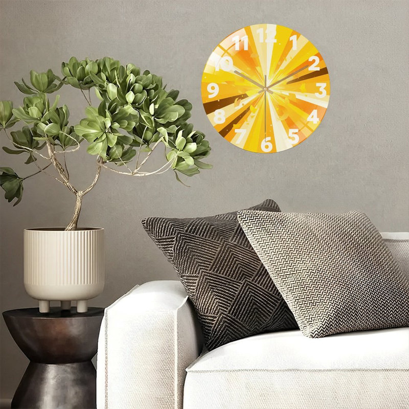 Horloge murale 12 po