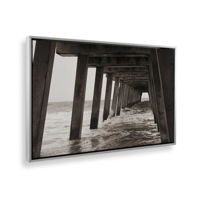 «Pier Angles I» par Nathan Larson, reproduction d'art sur toile