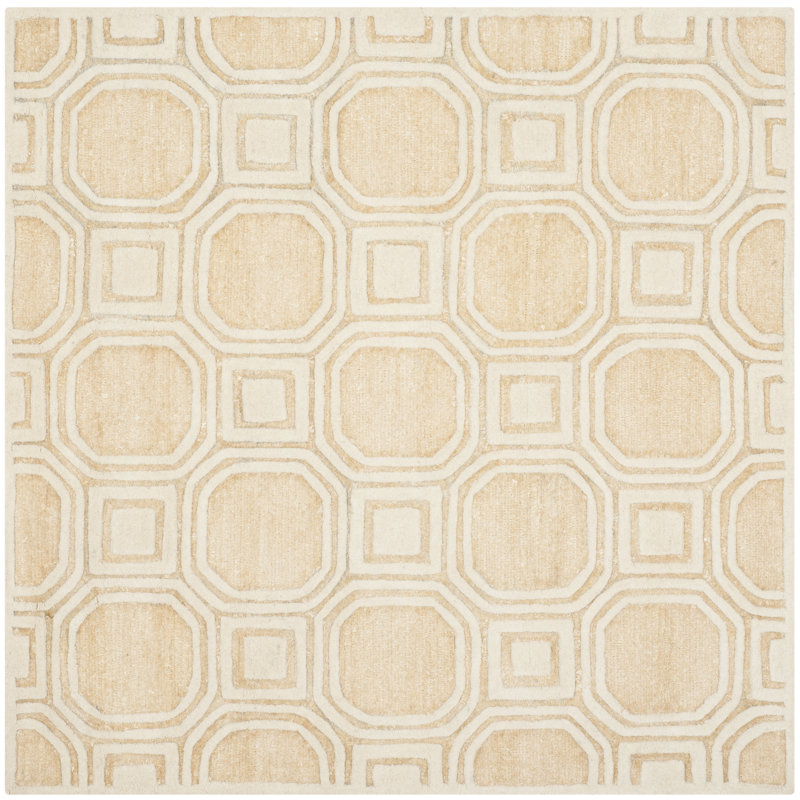 Precious Hand Tufted Performance Rug, Square 5'