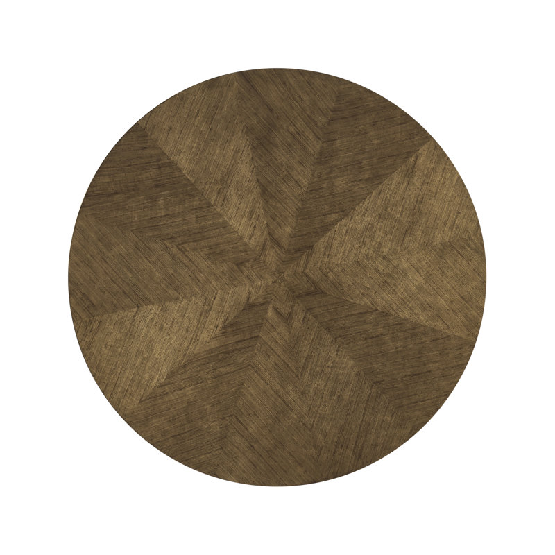 Barcelona Round Walnut Wood Dining Table