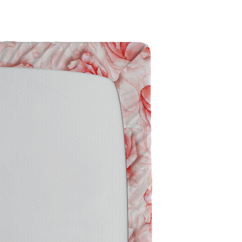 Drap-housse Ambesonne Blooming Roses Innocent Flowers