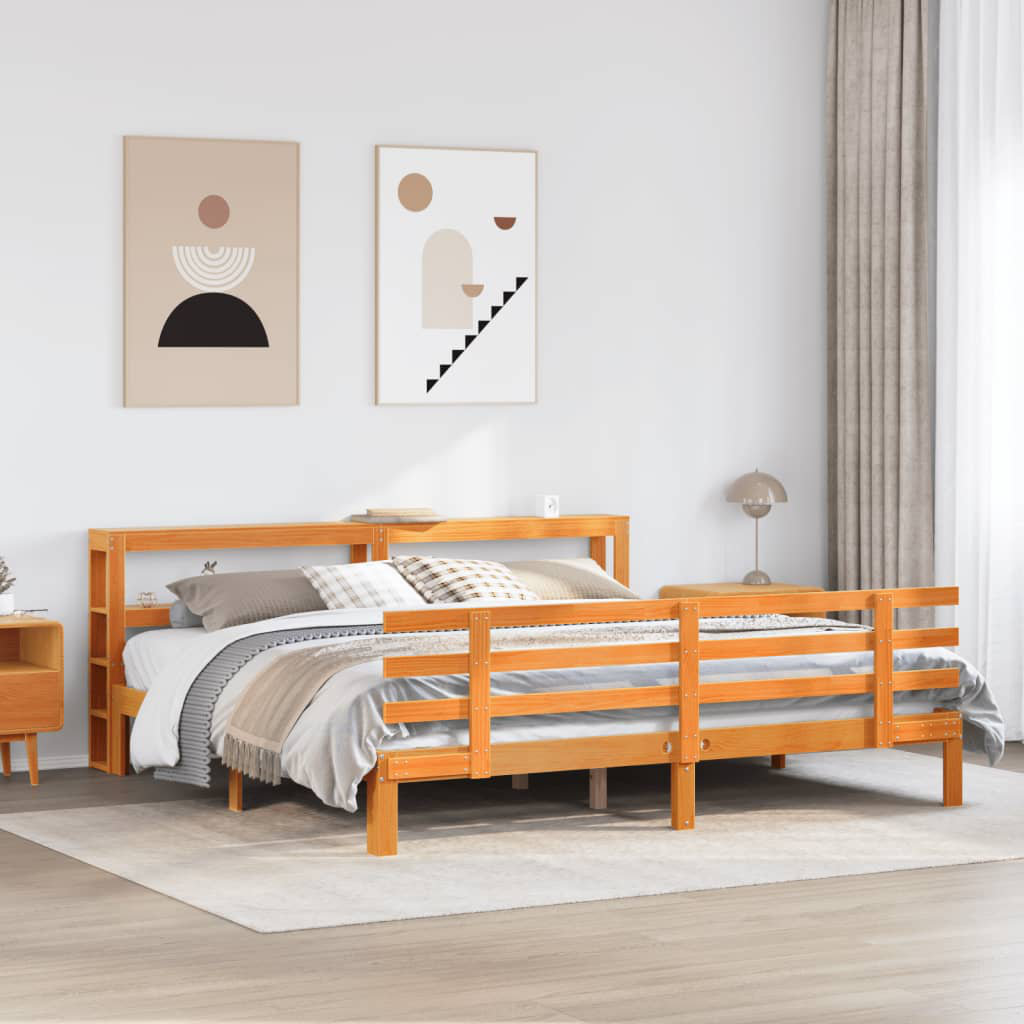 Bed Frame With Headboard Without Mattress