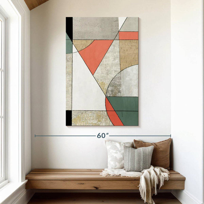 Avery Folding Together I, 48" H x 32" W