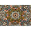 Tapis traditionnel rétro en laine ivoire noué à la main de style oriental rétro 10 pi 2 po x 14 pi 1 po