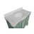 Twain 42" Single Bathroom Vanity Set with Sage Green Cabinet and Carrara Marble Countertop-1294864947