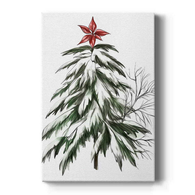 Art des Fêtes de Noël - Toile tendue avec châssis DCCCLxxi, H 27 po x l 18 po