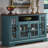 Buffet Table Sideboard with 4 Doors-2137454659