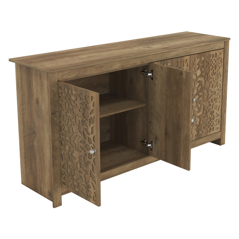 Arrastia 58.4" Wide Sideboard, Brown